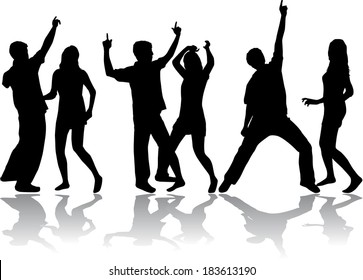 people on the party 