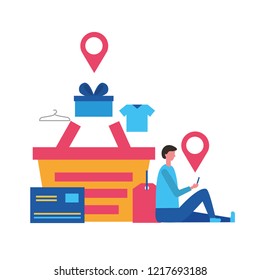 people online shopping