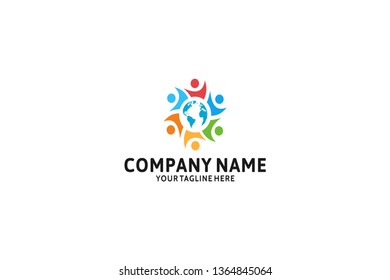 People Organization Logo Vector