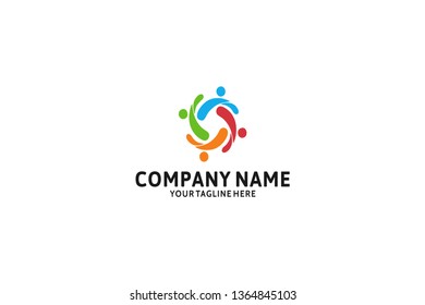 People Organization Logo Vector