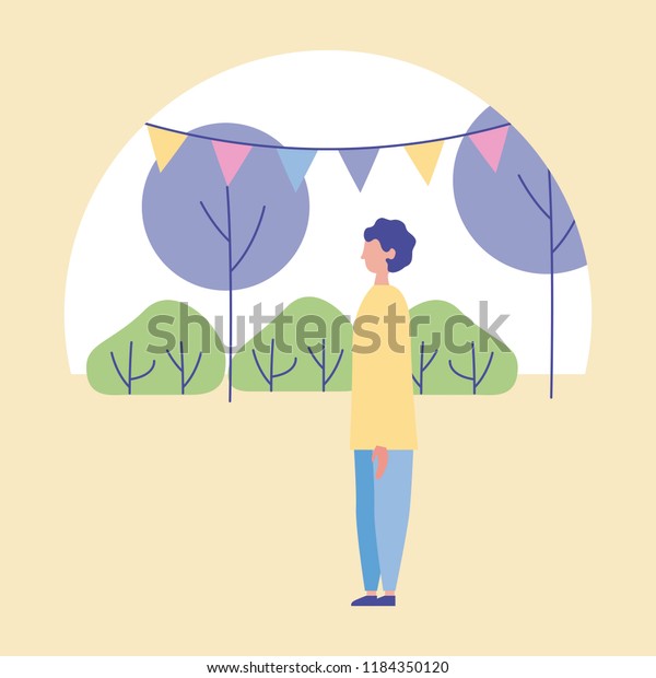 People Outdoor Activities Stock Vector (Royalty Free) 1184350120 ...