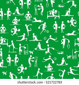 people outdoor activity in park or streets