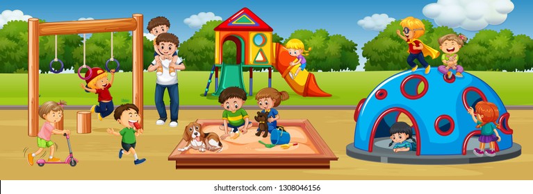 Illustration Jack Jill Children Falling Stock Illustration 1531584929 ...