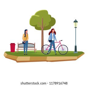 People in the park
