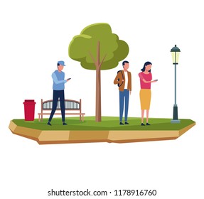 People in the park