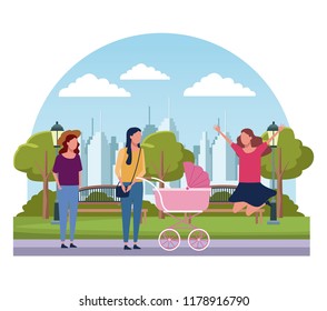 People in the park