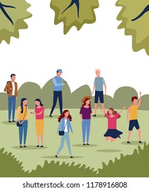 People in the park