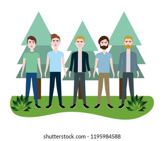 People at park