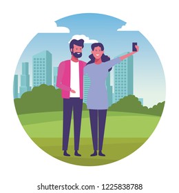 People at park