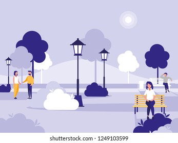 People and park design