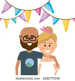 People party cartoons