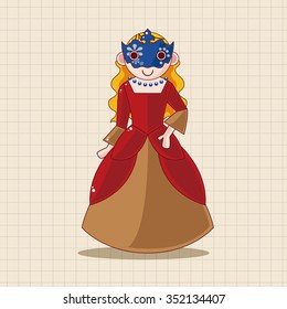 people party dress theme elements