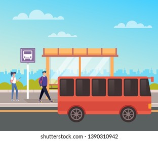 1,928 Waiting bus cartoon Images, Stock Photos & Vectors | Shutterstock