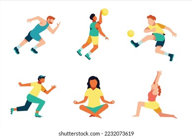 People Performing Sport Outdoor Activities