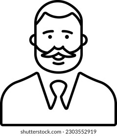 people- person- account- user- avatar- Outline