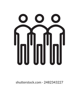 People person black icon face communication body user design.