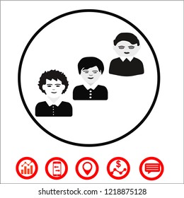 PEOPLE PERSON VECTOR ICON
