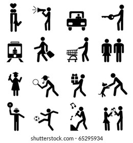 people pictogram