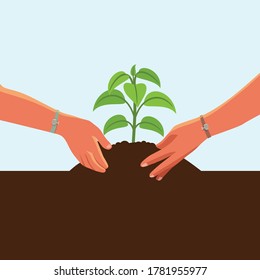 People Planting plants for a better world