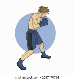 people practicing boxing for competition