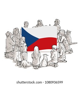 People pray for Czech Republic