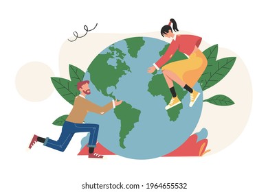 People are preparing for the holiday, saving the planet, World Environment Day