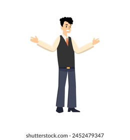 people presenting poses in brown clothes person