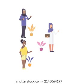 People Profession Beautiful Happy Vector