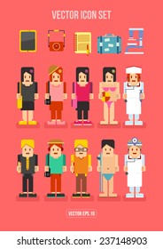 People Profession and Hobby Flat Icon