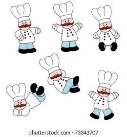 People Professions - Chef Set 01