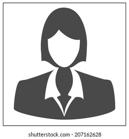 People profile silhouettes. vector illustration 