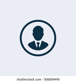 People profile silhouettes. vector illustration