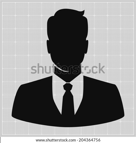 People profile silhouettes. vector illustration 