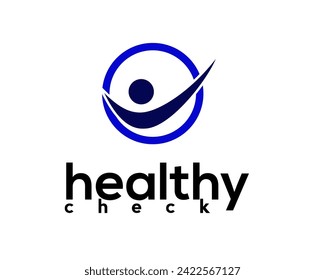 people raise their hands in a circle logo design template
