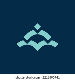 people read a book logo. studying person icon. education book knowledge logo