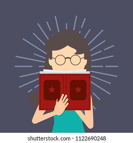People reading design
