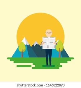 People reading design