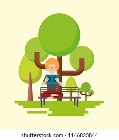 People reading design