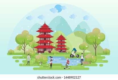 五重塔 京都 のイラスト素材 画像 ベクター画像 Shutterstock