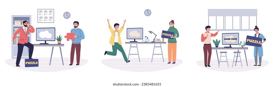 People relaxing vector illustration. Calmness and peace are essential for persons well being Engaging in recreational activities brings enjoyment and pleasure Finding leisure time allows people