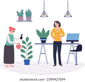 People relaxing vector illustration. The concept people relaxing promotes carefree and calm lifestyle Resting in comfortable environment enhances relaxation People find happiness in calmness