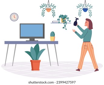 People relaxing vector illustration. People find happiness in calmness their surroundings Engaging in pleasurable pastimes brings sense leisure The relaxed atmosphere helps people feel at ease