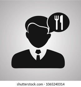 people restaurant icon