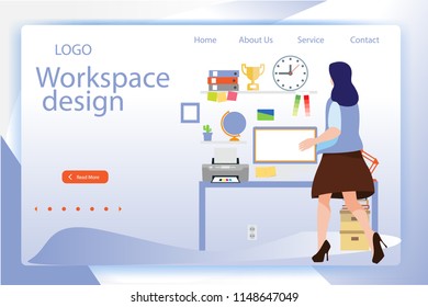 People resting and communicating in a common area. Open workspace and coworking. Landing page concept.3D isometric vector illustration.