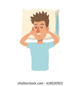 people resting design