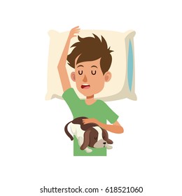 people resting design