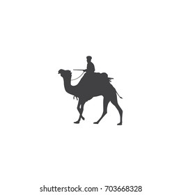 People riding camel icon