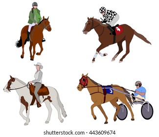 4,046 Galloping horse running man Images, Stock Photos & Vectors ...