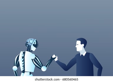 1,395 Robots Humans Working Together Images, Stock Photos & Vectors 