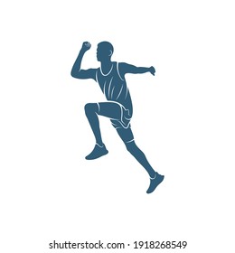 People Run vector illustration design, creative Run People logo design concept template, symbols icons